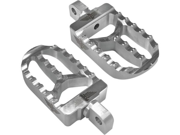 MX V2 Passenger Pegs Silver Anodized — изображение 5
