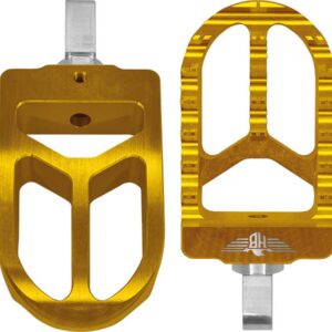 MX V2 Foot Pegs Gold Anodized