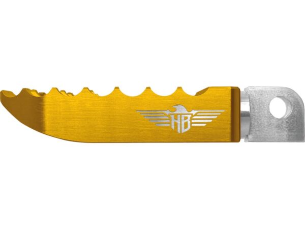 MX V2 Foot Pegs Gold Anodized — изображение 3