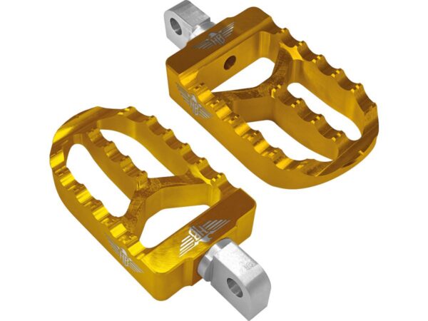 MX V2 Foot Pegs Gold Anodized — изображение 5