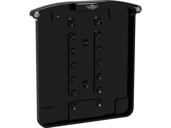ALL-IN-ONE NANO License Plate Base Plate 3 in 1 and License Plate Light, Austria Size Black Anodized — изображение 6