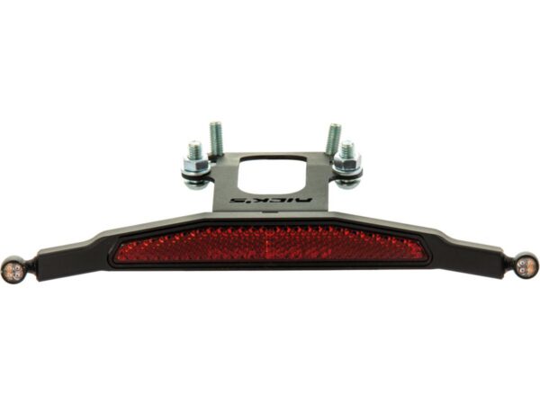 Rear Turn Signal Bracket for Sportster S Black Powder Coated