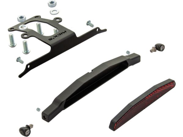 Rear Turn Signal Bracket for Sportster S Black Powder Coated — изображение 3