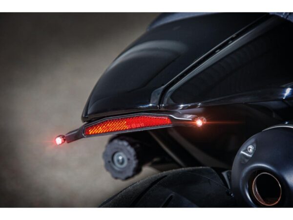 Rear Turn Signal Bracket for Sportster S Black Powder Coated — изображение 4