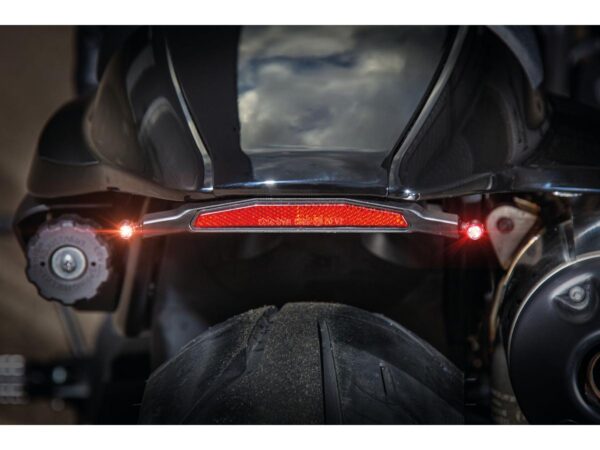 Rear Turn Signal Bracket for Sportster S Black Powder Coated — изображение 5