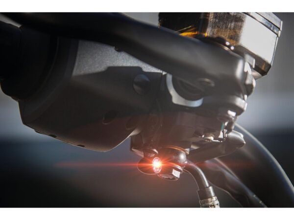 Front Turn Signal Bracket for Sportster S and Nightster Black Powder Coated — изображение 2