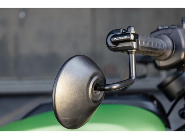 Handlebar Side Mount Turn Signals for Sportster S Black Black Powder Coated Clear LED