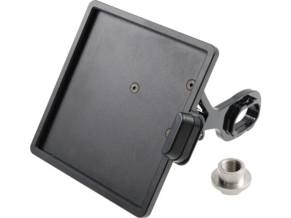 Slide-In Frame Side Mount License Plate Bracket Austria 210 x 170 mm Black Powder Coated — изображение 3