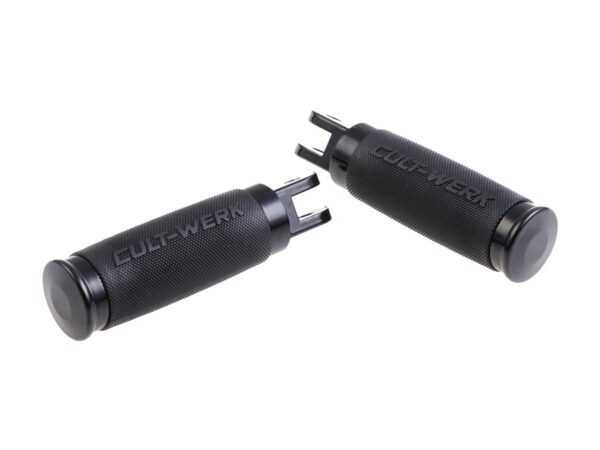 Racing Foot Pegs Black Powder Coated