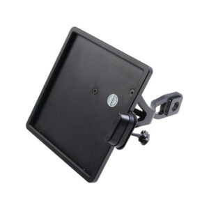 Slide-In Frame Side Mount License Plate Bracket Austria 210 x 170 mm Black Powder Coated