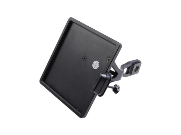 Slide-In Frame Side Mount License Plate Bracket Austria 210 x 170 mm Black Powder Coated
