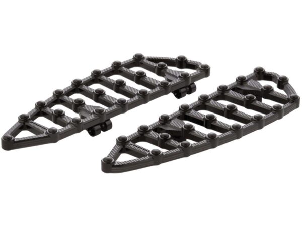 MX Driver Floorboards Black Anodized