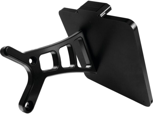 Side Mount License Plate Kit Austrian specification 210x170mm Black Anodized — изображение 3