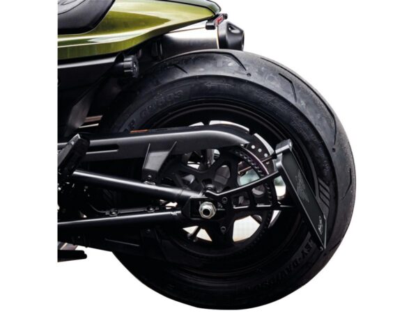 Side Mount License Plate Kit Austrian specification 210x170mm Black Anodized — изображение 7
