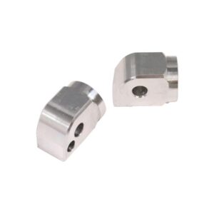 Peg Clevis for MIZU Custom Design and Race Pegs Passenger Silver