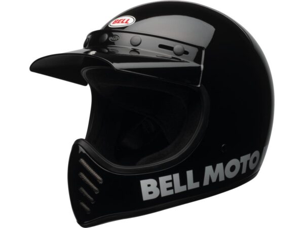 Moto-3 Retro Dirt bike Helmet — изображение 2