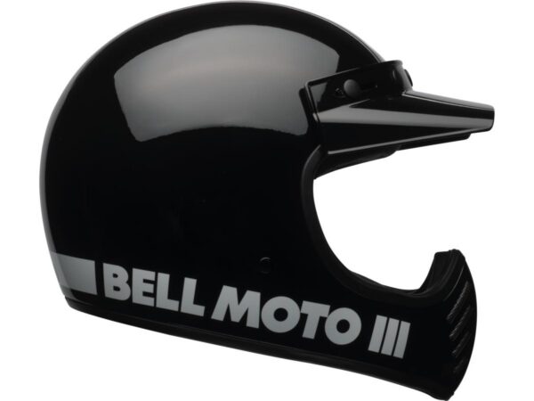 Moto-3 Retro Dirt bike Helmet — изображение 4