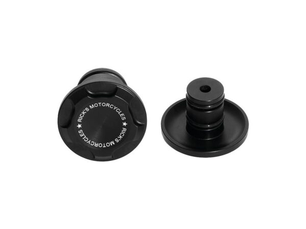 Premium Front Axle Cover With Ricks Logo Black Satin — изображение 2