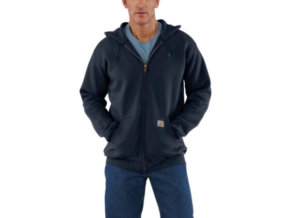 Loose Fit Midweight Full-Zip Sweatshirt — изображение 2