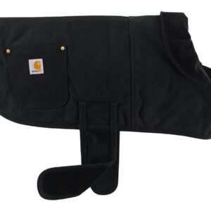 Firm Duck Insulated Dog Chore Coat L Black