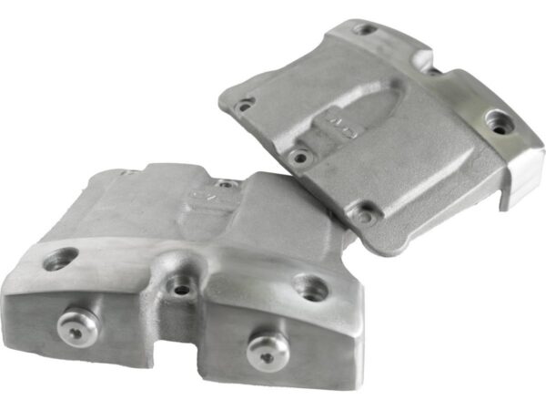 WTF Rocker Box Cover Shovel Style Twin Cam Semi Polished — изображение 2