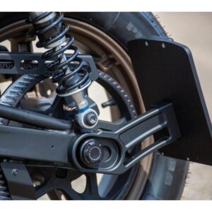 Side Mount License Plate Kit for Nightster Models Austrian Size 210x170mm Satin Black Powder Coated