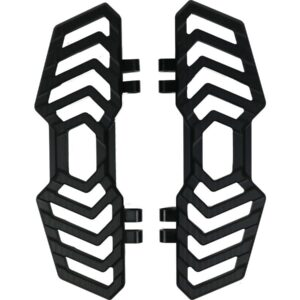 Trackboard Driver Floorboards Black Anodized