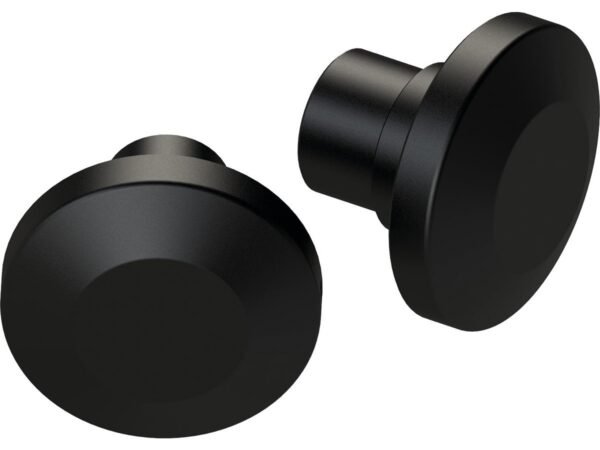 Front Axle Cover Set Black Powder Coated
