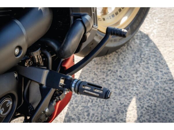 SP-S Rider Foot Pegs Black Cut Black Satin Black Cut Satin — изображение 3