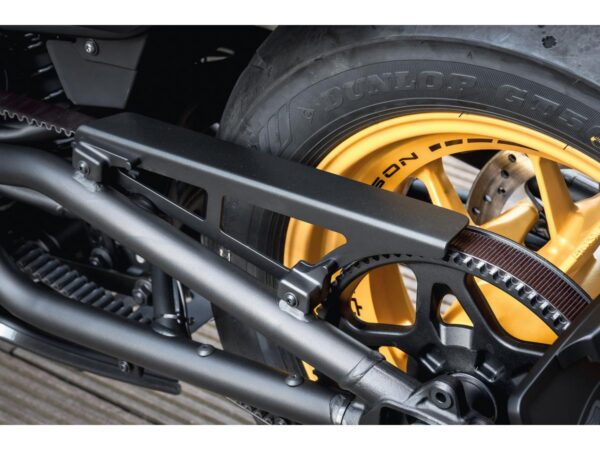 Belt Guard for Sportster S Flat Black Powder Coated — изображение 2