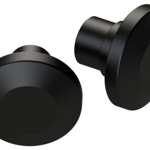 Front Axle Cover Set Black Powder Coated