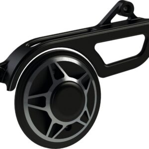 Front Pulley Cover for Sportster S and Nightster Plain Design Black Cut