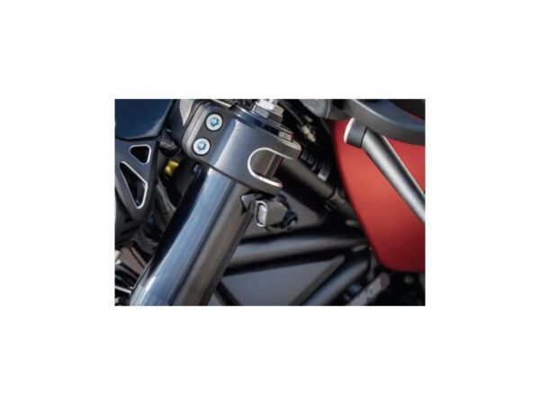 Quick-Stripe Turn Signal Set 54mm Black Powder Coated Tinted LED — изображение 5