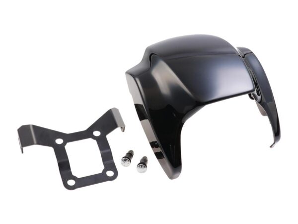 NRS Style Headlamp Mask For use with OE Headlight Gloss Black ABS