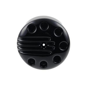 Slotted Air Filter Cover Gloss Black