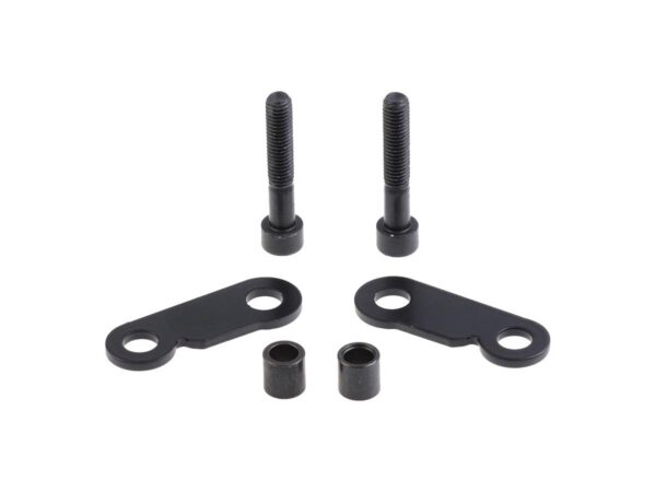 Front Turn Signal Bracket Black Powder Coated