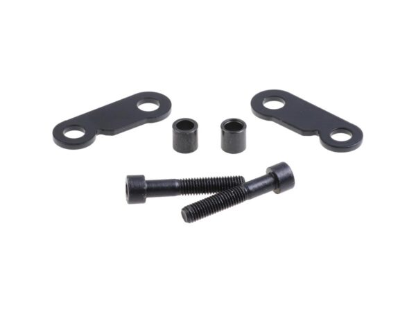 Front Turn Signal Bracket Black Powder Coated — изображение 2
