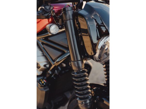 Front Turn Signal Bracket Black Powder Coated — изображение 3