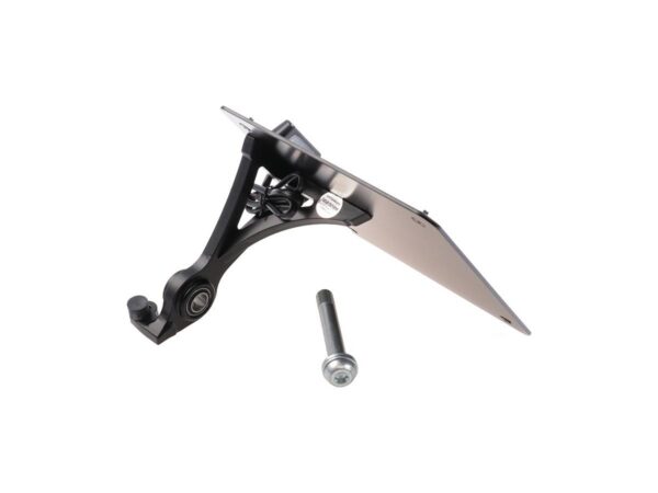 Sidemount License Plate Bracket Kit Germany 180 x 200 mm Black Powder Coated — изображение 2