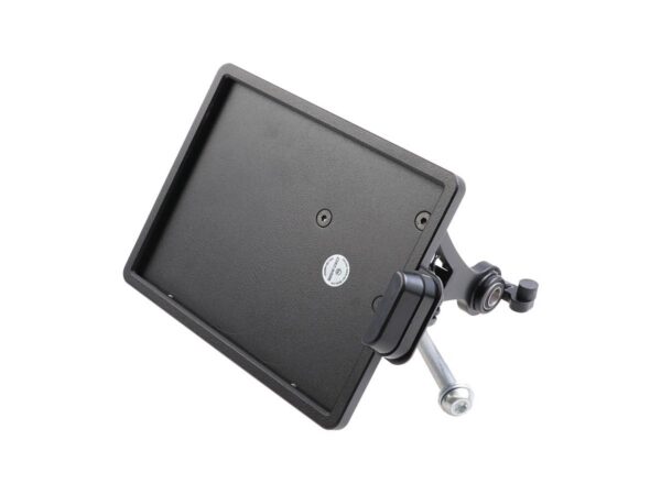 Slide-In Frame Side Mount License Plate Bracket Austria 210 x 170 mm Black Powder Coated