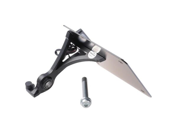 Sidemount License Plate Bracket Kit Italy 170 x 170 mm Black Powder Coated — изображение 2