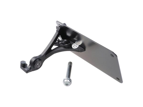 Sidemount License Plate Bracket Kit France 210 x 130 mm Black Powder Coated — изображение 2
