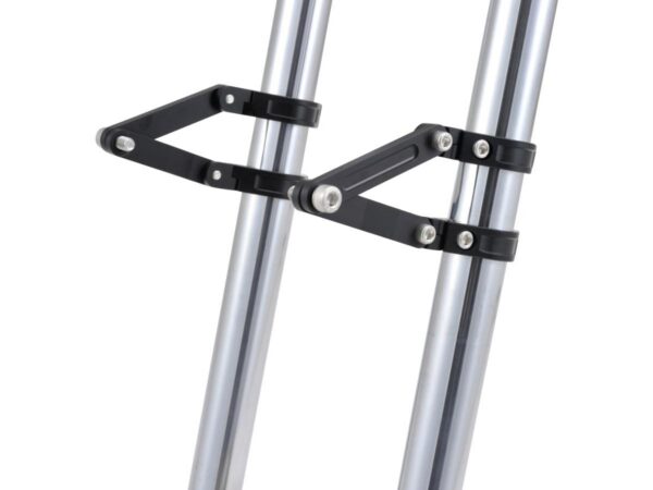 Adjustable CNC Headlight Braket 41mm Fork Mount Black Anodized — изображение 4