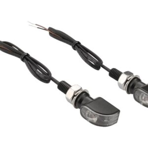 D-Light Mini 1 LED Turn Signal Black Clear LED
