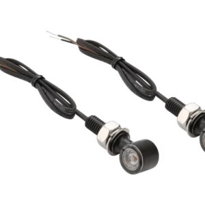 D-Light Mini 2 LED Turn Signal Black Clear LED