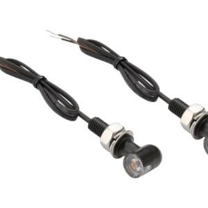 D-Light Mini 3 LED Turn Signal Black Clear LED