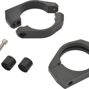 Turn Signal Fork Clamp Set 39mm Fork Mount Black