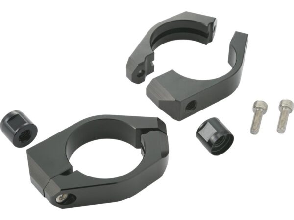 Turn Signal Fork Clamp Set 39mm Fork Mount Black — изображение 2