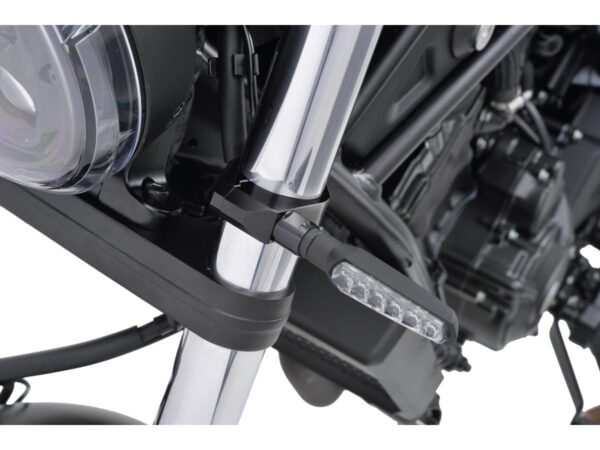Turn Signal Fork Clamp Set 39mm Fork Mount Black — изображение 3