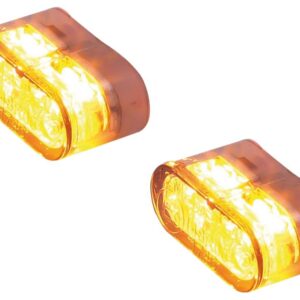 Little Star-MX1 PRO Modul Turn Signal Height(mm): 8,5 , Width(mm): 20 , Depth(mm): 10, Approved for front and rear, vertical and horizontal installation Tinted LED